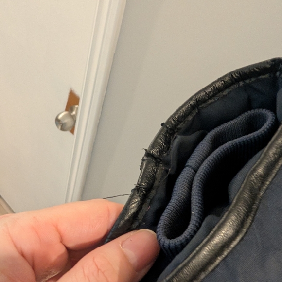 Pajar Women's Dark Blue Puffer Coat with Real Fur Hood. - Picture 11 of 13